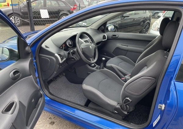 Peugeot 206 plus cena 12900 przebieg: 107000, rok produkcji 2009 z Szczecin małe 92